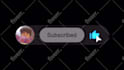 create youtube subscribe and social media popup animations