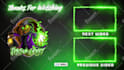create high quality vtuber animated intro outro video for ,twitch, kick, youtube