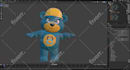 create a 3d character model