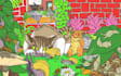draw sfw complex background illustration for you