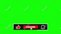 animations 52 buttons for youtube subscribe, comment, like, share, bell