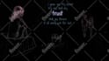 create a sad, emotional hand drawn lyric video for your song