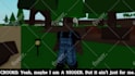 make a roblox mini movie or story or normal video