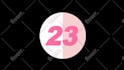 transparent countdown timer clock for fitness yoga workout