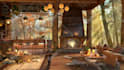 design custom cozy coffee shop ambience videos for youtube