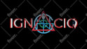 do 4k glitch realistic neon sign logo animation