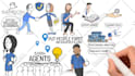 create custom whiteboard animation explainer  videos