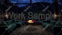 create rain video with natural sound in a cozy room