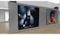 create 3d art gallery museum slideshow video