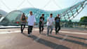 create group dance video on your music