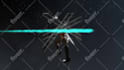 create 4k knight sword swinging logo intro