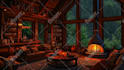 create ultra realistic cozy rain and snow ambience videos with natural sounds