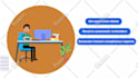 create animated explainer elearning course video and training video