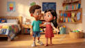 make ai 3d animation video 3d cartoon animation
