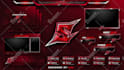 design animated twitch overlay screens and logo