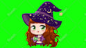 create custom pngtuber or animated giftuber design with cute anime chibi kawaii