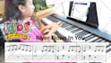 put the sheet music in your video
