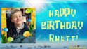 make a happy birthday video greeting from spongebob
