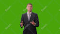 be your british male spokesperson on greenscreen with