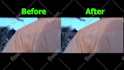 remove camera lens dirt, dust, dead pixels from your video
