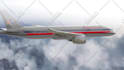 add your logo or text on a flying boeing plane