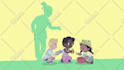 create animated childrens book promotion trailer video