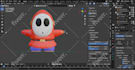 create professional 3d character rigging in blender,  maya animation and games