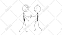 create drawing stick figure character video