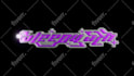 do 3d chrome y2k streetwear logo spinning animation