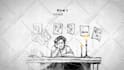 create hand drawn animated lyric music video