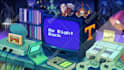 make custom offline, brb, starting soon twitch screen