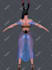 create a 3d character models for videogames or animation