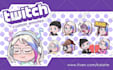 make cute chibi emotes or badges for twitch and discord