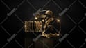 create 3d glossy metal logo reveal intro 4k