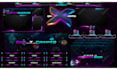 create animated twitch, kick overlay, logo, twitch, kick stream package