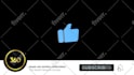 create a catchy animated youtube subscribe bell button