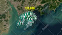 do custom map animations or vox style travel battle and route map with geolayers