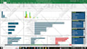 design interactive HR dashboard in excel