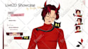 rig live2d vtuber model with advanced physics
