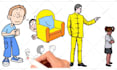 do custom whiteboard sales doodle animation explainer video