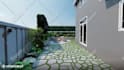 design your garden, backyard, swimming pool, patio , terrace