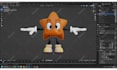3d sculpture, sculpt 3d character 3d model for printing in zbrush and blender
