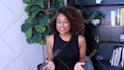 create a friendly spokesperson video in a natural background