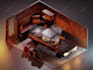 create isometric 3d art