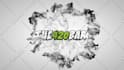 eye catching smoke logo intro video animation