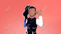 animate in 2d anime style animation gif, lofi, loop