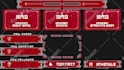 design custom animated kick and twitch overlay stream package