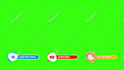 make brilliant youtube subscribe button,like and bell buttons
