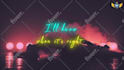 create animated lyric video