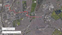create a travel route map animation